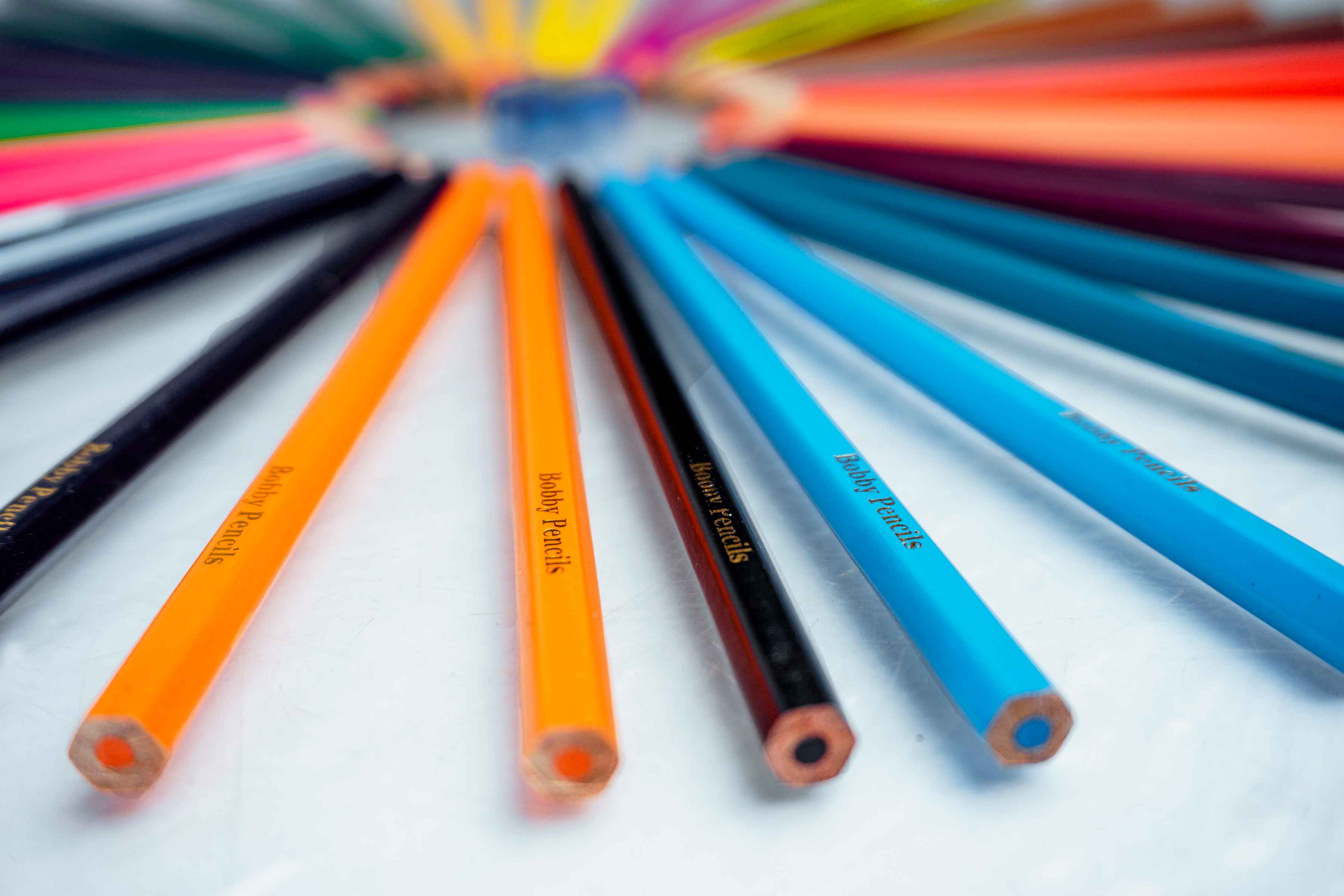 Colorful pencils
